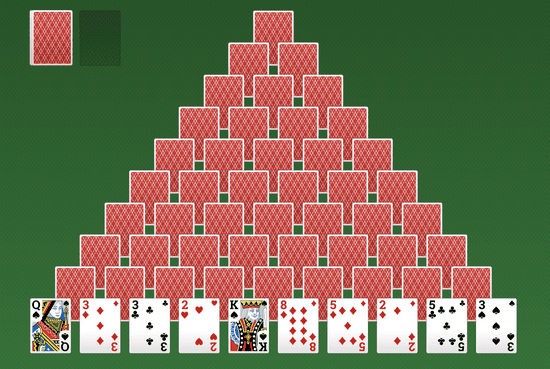 Double Pyramid Solitaire