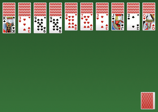 Spider Solitaire 2 kleuren