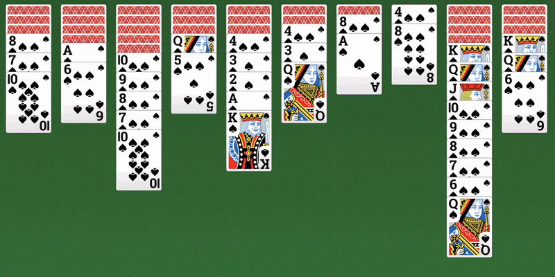 Spider Solitaire reeksen